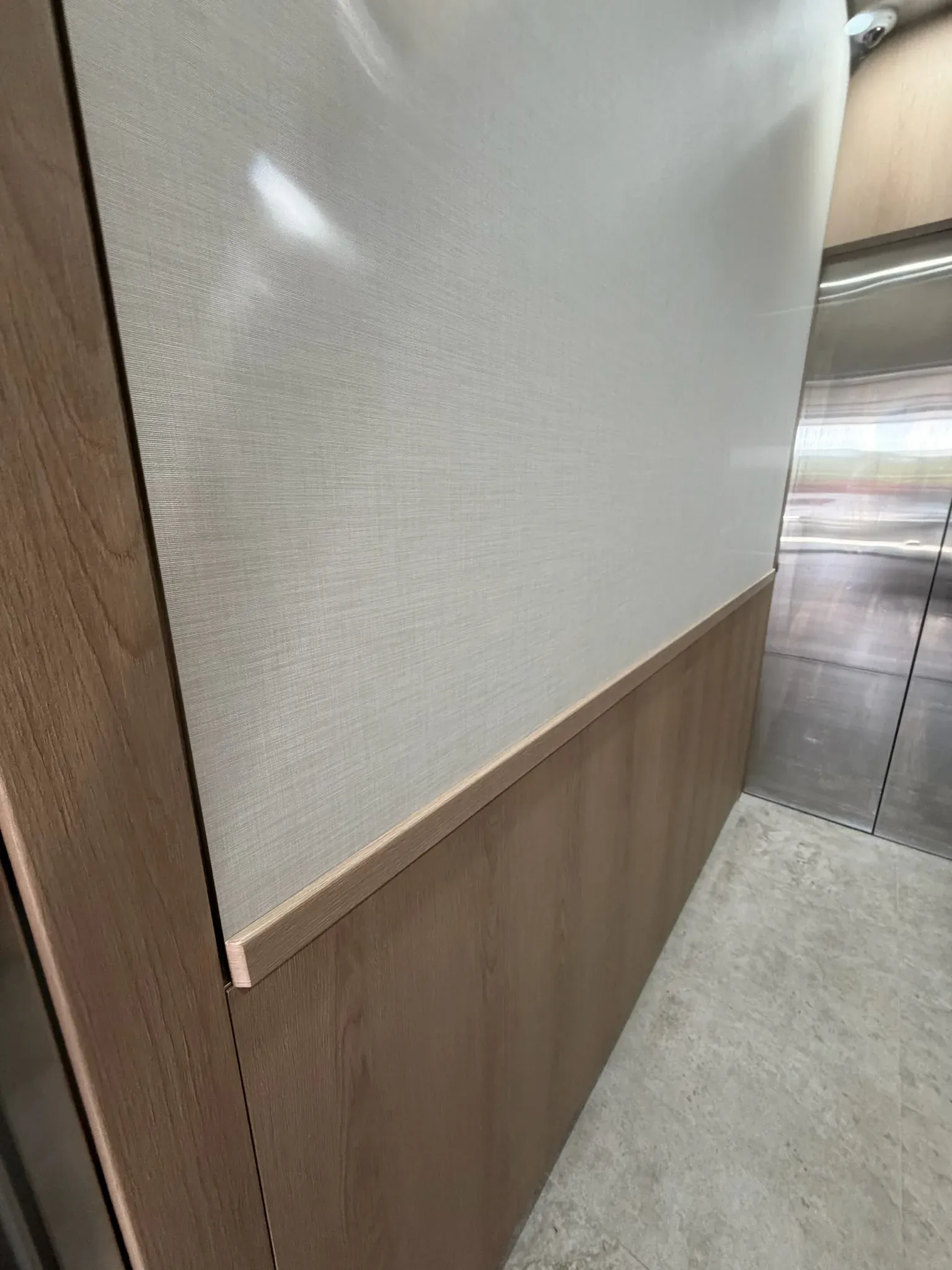 Lift cabin, after